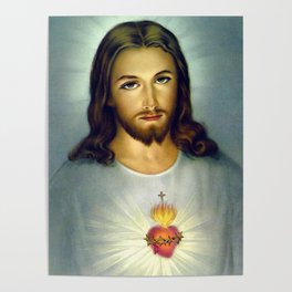 Sacred Heart Of Jesus Poster
