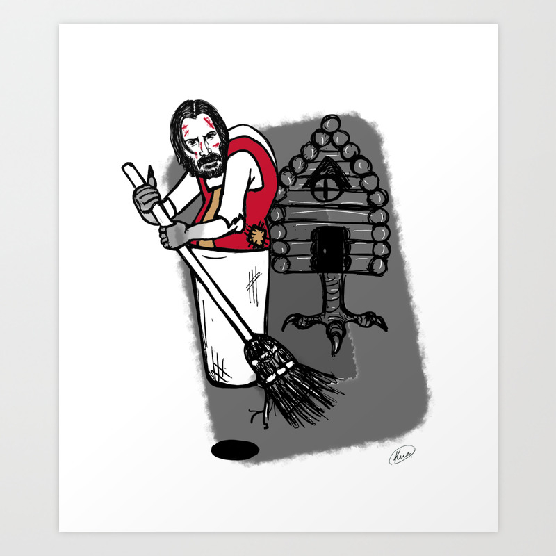 John Wick Is Baba Yaga Art Print By Kiramelamed Art Society6 John wick wallpaper 4k iphone trick. john wick is baba yaga art print by kiramelamed art