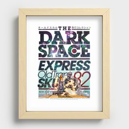 The Dark Space Recessed Framed Print