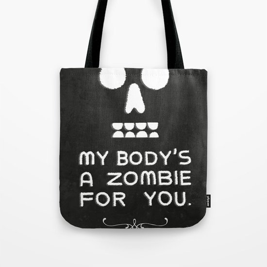 Zombie Love Tote Bag