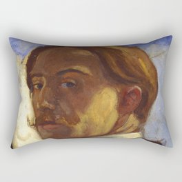 Charles Conder portrait Rectangular Pillow