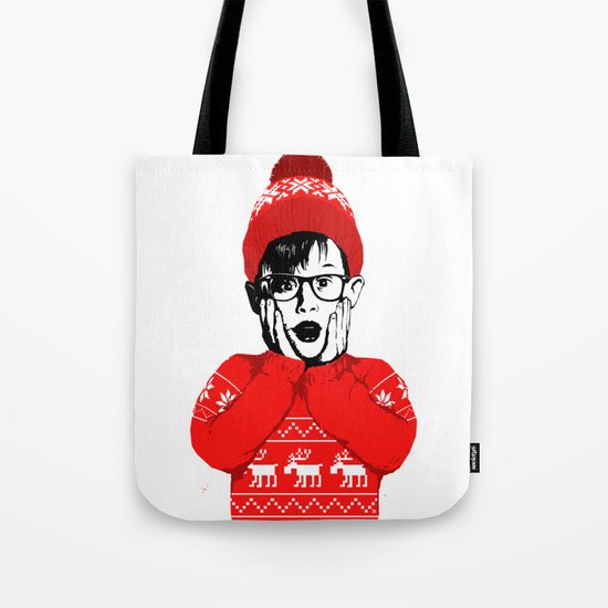 home alone Tote Bag