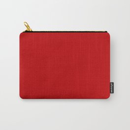 minimalism 9- dark red Carry-All Pouch
