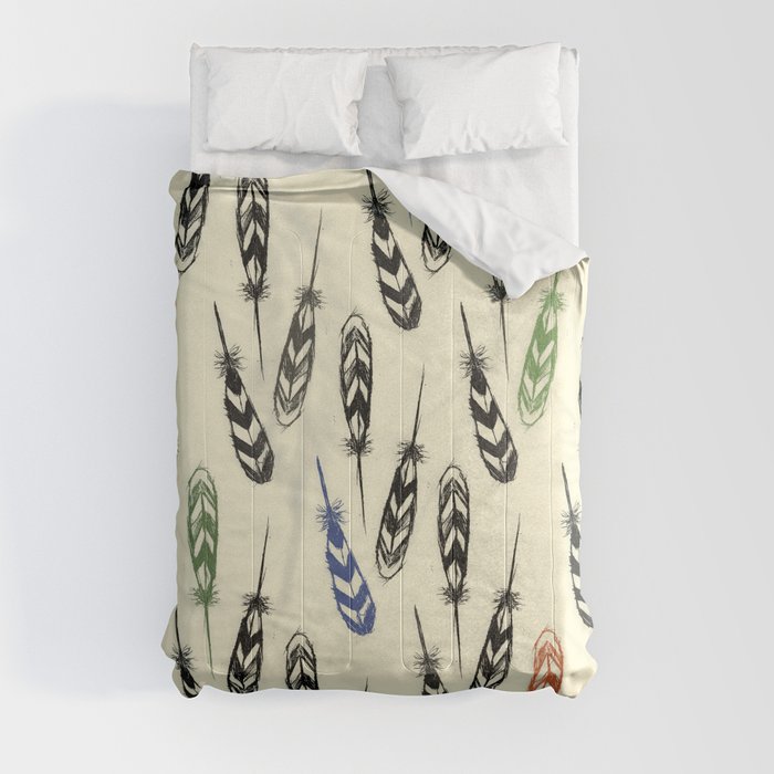 Feather Falling Comforter