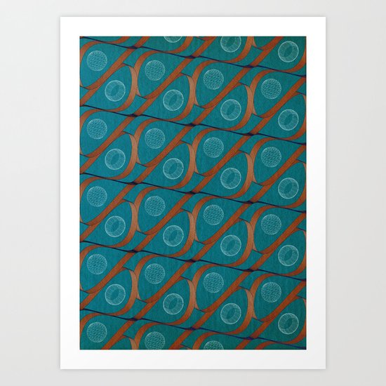 Infinity Mesh Art Print