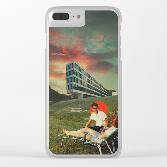 Remember When Clear iPhone Case