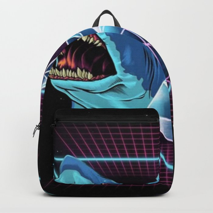 Shark 80s  Backpack