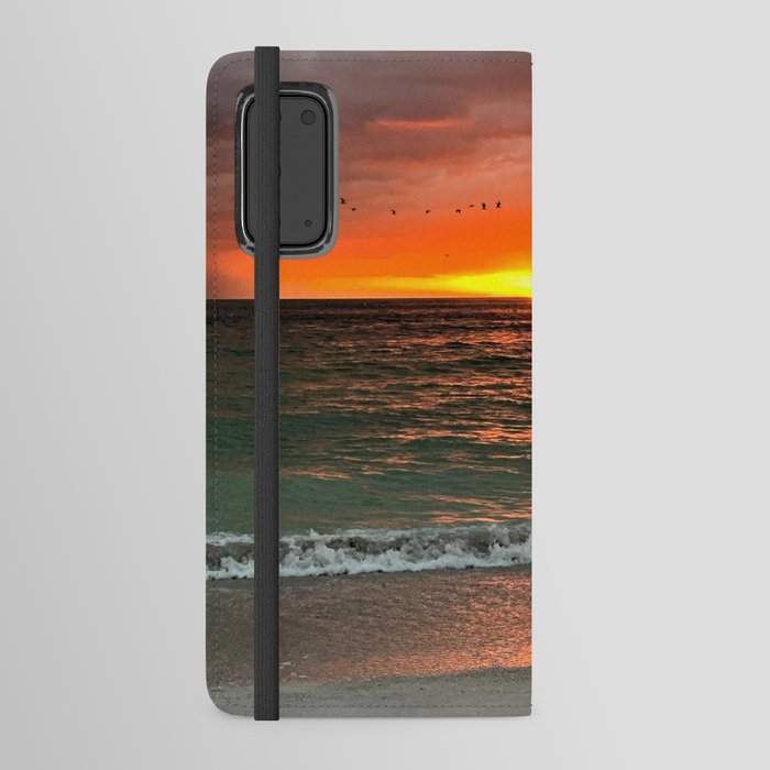 Moody Sunset Android Wallet Case