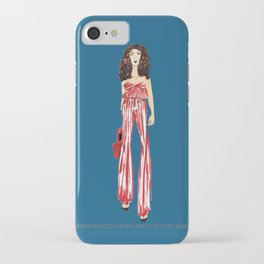 Fashion Drawing Series 2, Pinales Illustrated iPhone Case