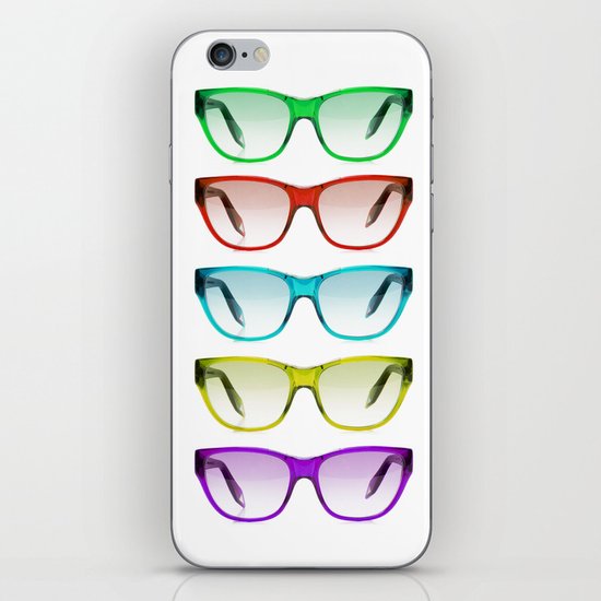 SUMMER SUNGLASSES iPhone & iPod Skin
