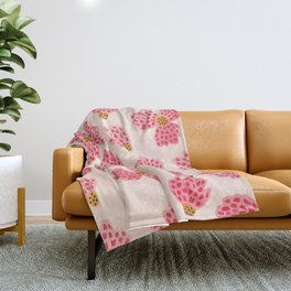 Painted Floral No. 22 Throw Blanket