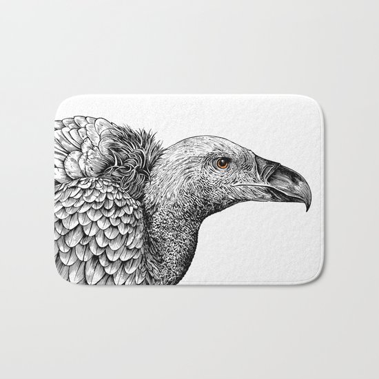 White-backed Vulture Bath Mat
