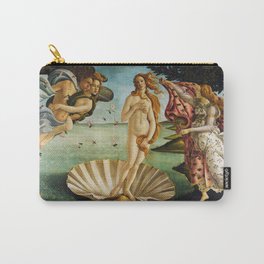 The Birth of Venus by Sandro Botticelli (1485) Carry-All Pouch