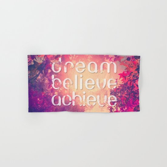Autumn Sunshine and Pink Purple Maple Trees Hand & Bath Towel