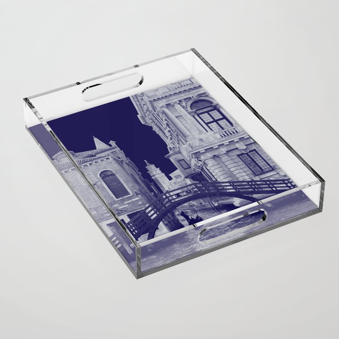 Historic Venice gets me going Acrylic Tray