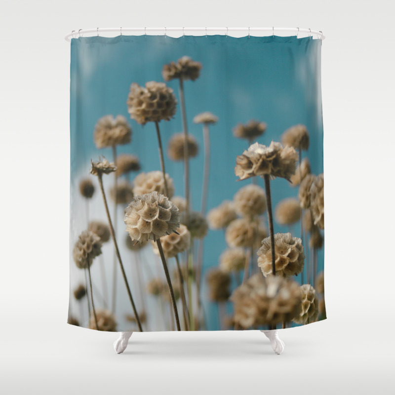 Field Of Flowers Shower Curtain By Amandajanedalby Society6