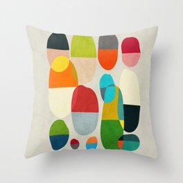 Jagged little pills Throw Pillow