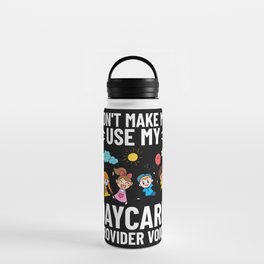 Daycare Provider Childcare Babysitter Thank You Water Bottle
