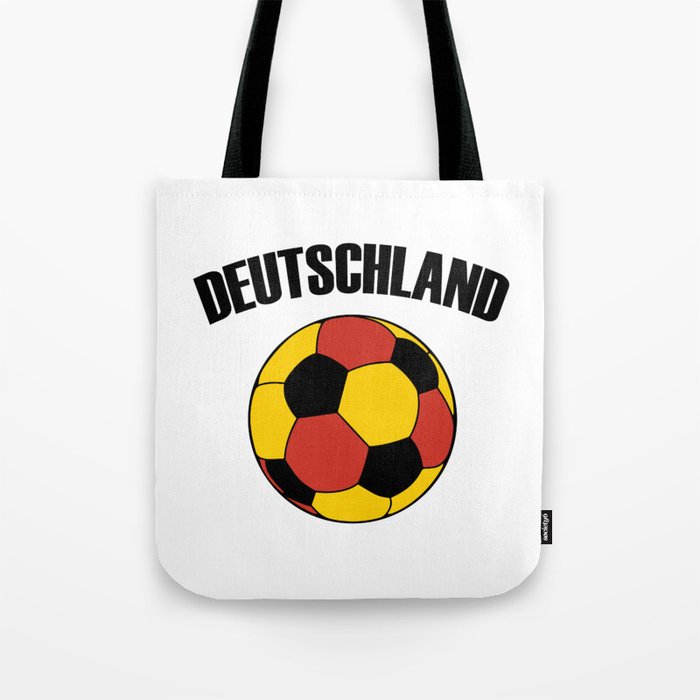 Deutschland Football - Germany Soccer Ball Tote Bag