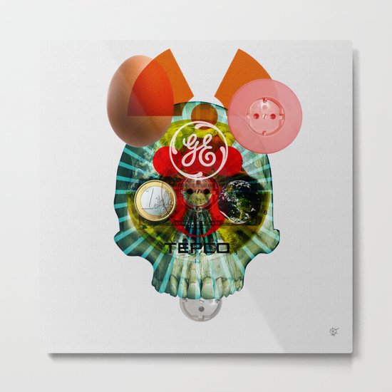 Radiation Easter Metal Print