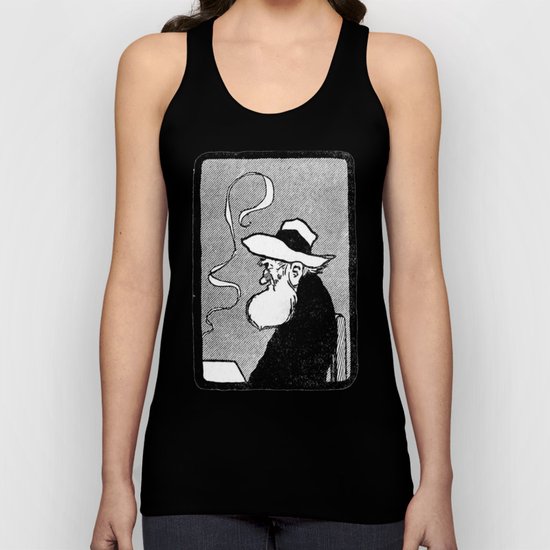 Old man Unisex Tank Top