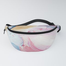Returning II Abstract Painting  Fanny Pack