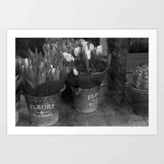Fleurs & Flowers Art Print