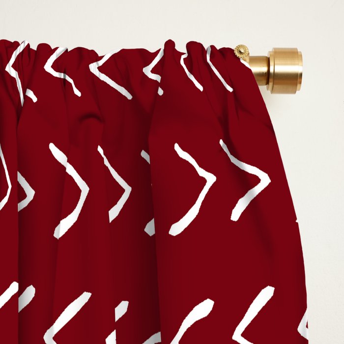 arrows on maroon blackout curtain by thinlinetextiles blackout arrow chart