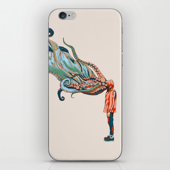 Octopus in me iPhone & iPod Skin