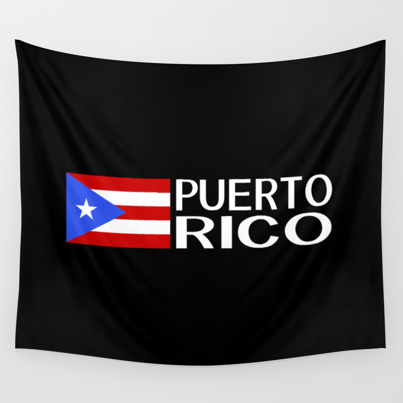 Puerto Rico Puerto Rican Flag Puerto Rico Wall Tapestry By