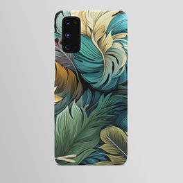 Tropical abstract leaves Android Case