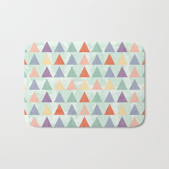 Lovely geometric Pattern Bath Mat