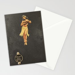 Hula Only While Winding Stationery Cards