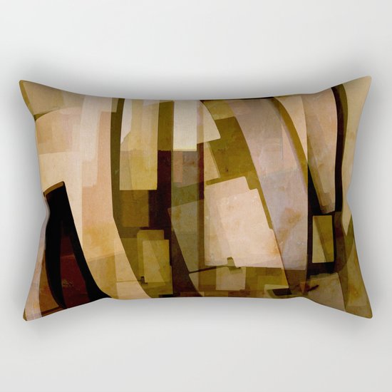 Bank Crash Rectangular Pillow