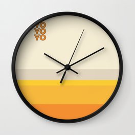 yo Wall Clock