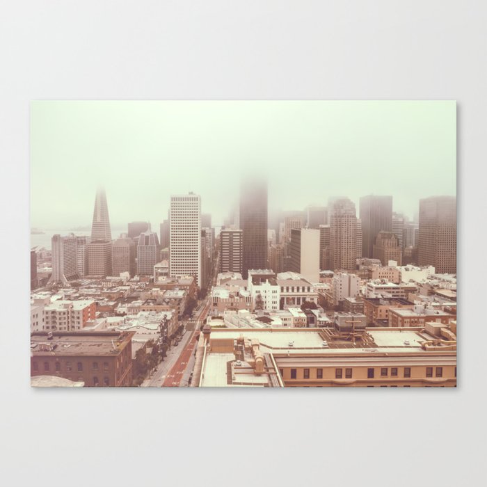 Fog City Canvas Print