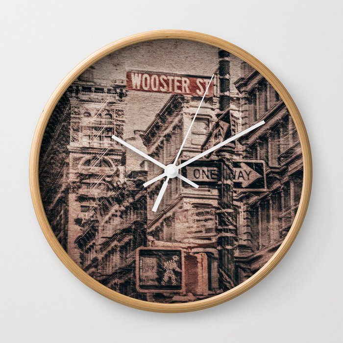 New York City SoHo Wall Clock