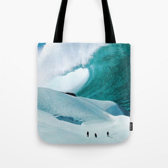 White Wall Tote Bag
