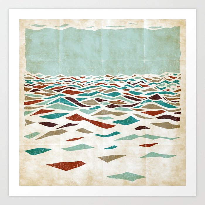 Sea Recollection Art Print
