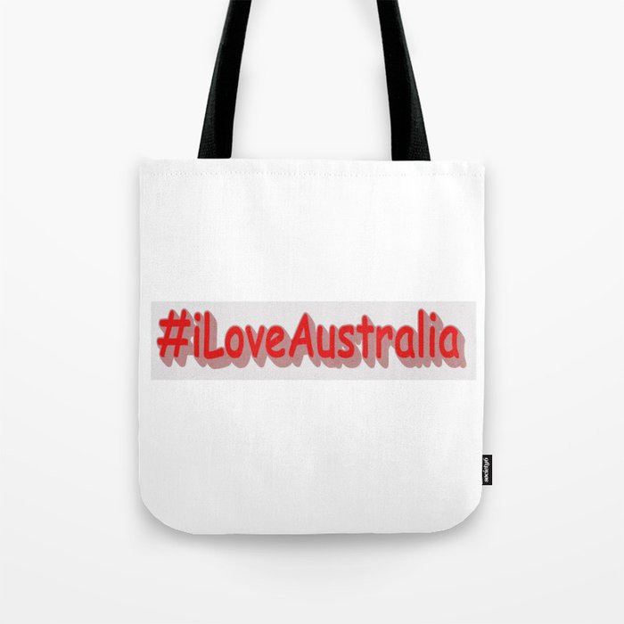 "#iLoveAustralia" Cute Design. Buy Now Tote Bag