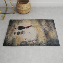 Into the Unknown - Over the Garden Wall Rug | Painting, Magical, Abstract, Autumn, Vintage, Eerie, Halloween, Cartoon, Street Art, Otgw 