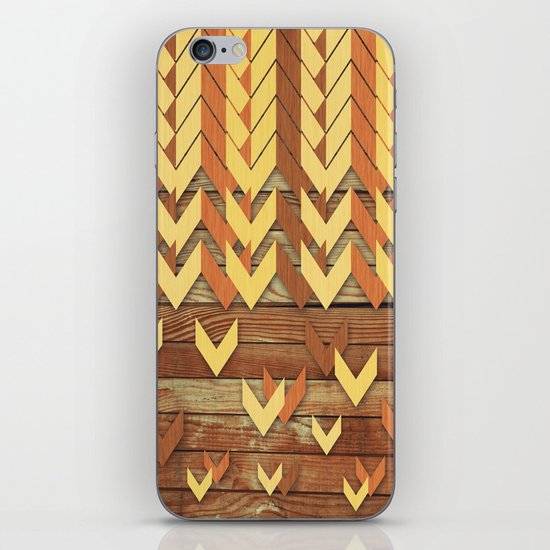 ZigZag Woody iPhone Skin