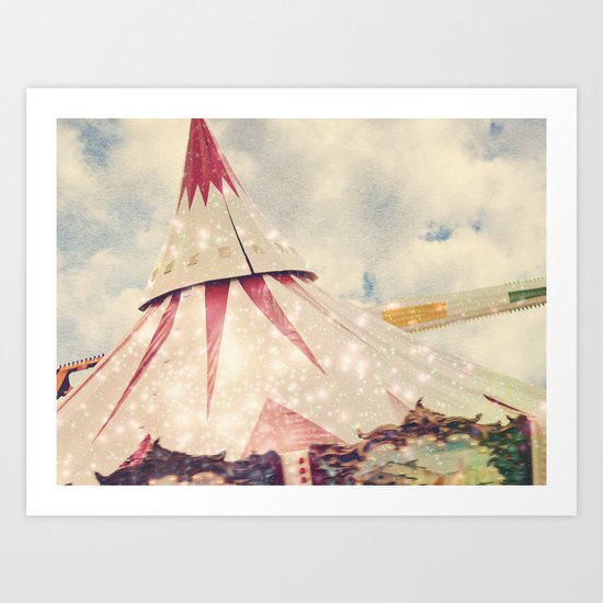 Magic Ride Art Print