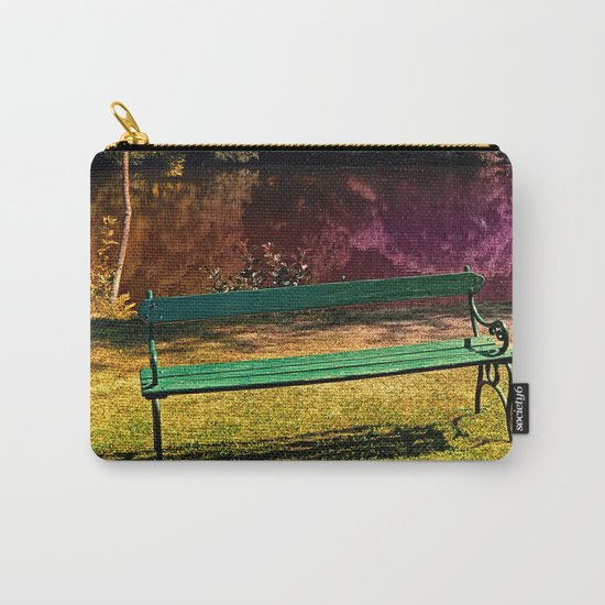 Bench at the pond Carry-All Pouch