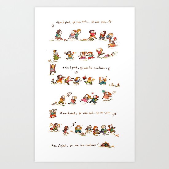 Summer Camp Art Print