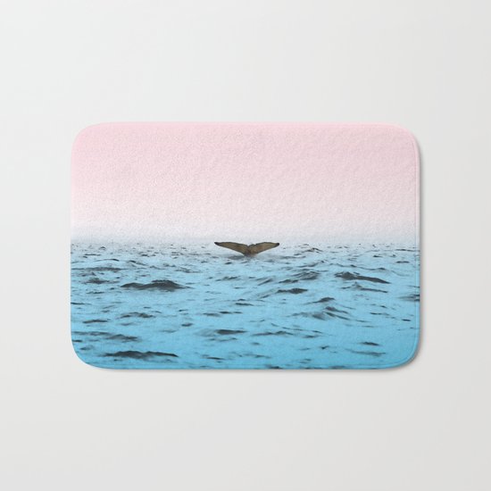In the Middle of Ocean Bath Mat