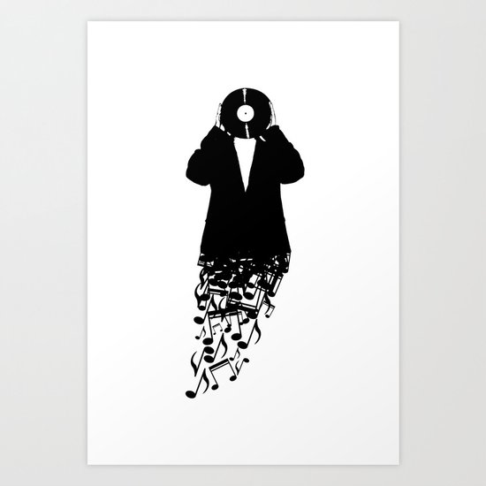 Musicman Art Print