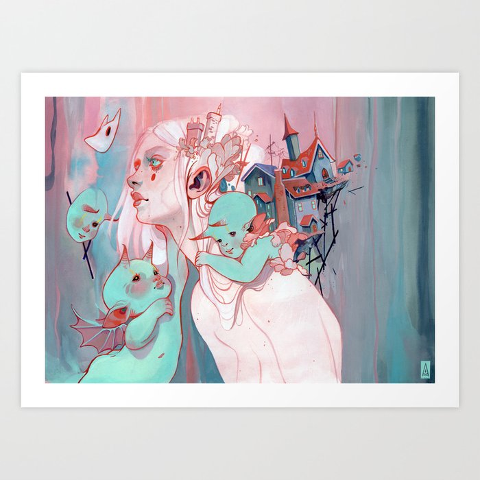 Scatterling Kunstdrucke Scatterling Kunstdrucke