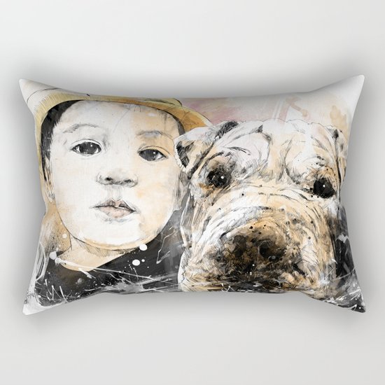 Best Friends Rectangular Pillow