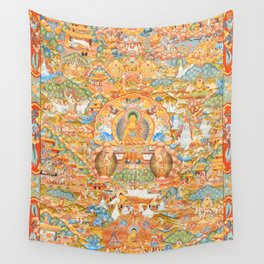 Mandala Buddhist 14 Wall Tapestry